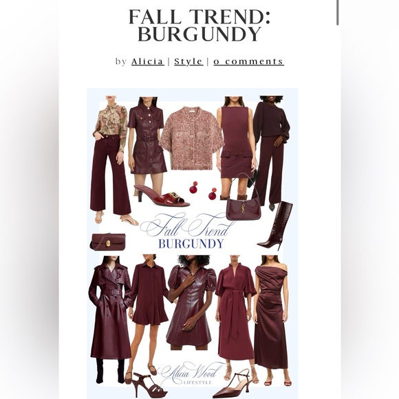 Burgundy Cole Haan. The color trending for Fall ‘24. Excellent condition. SZ 7. - Picture 2 of 9